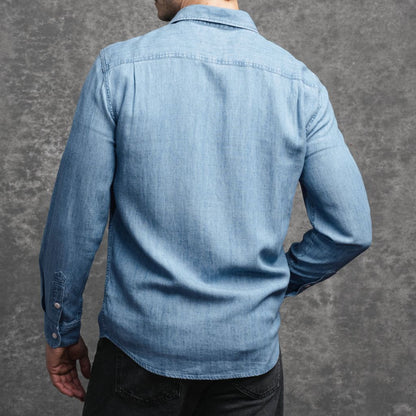 Chambray Workshirt | Vintage Indigo