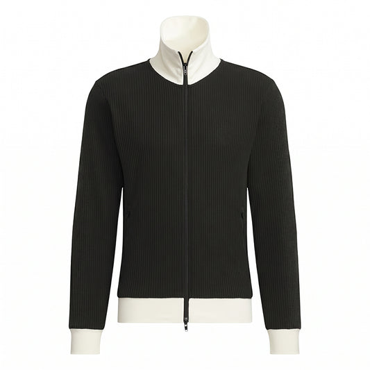 Velour Knit Jacket